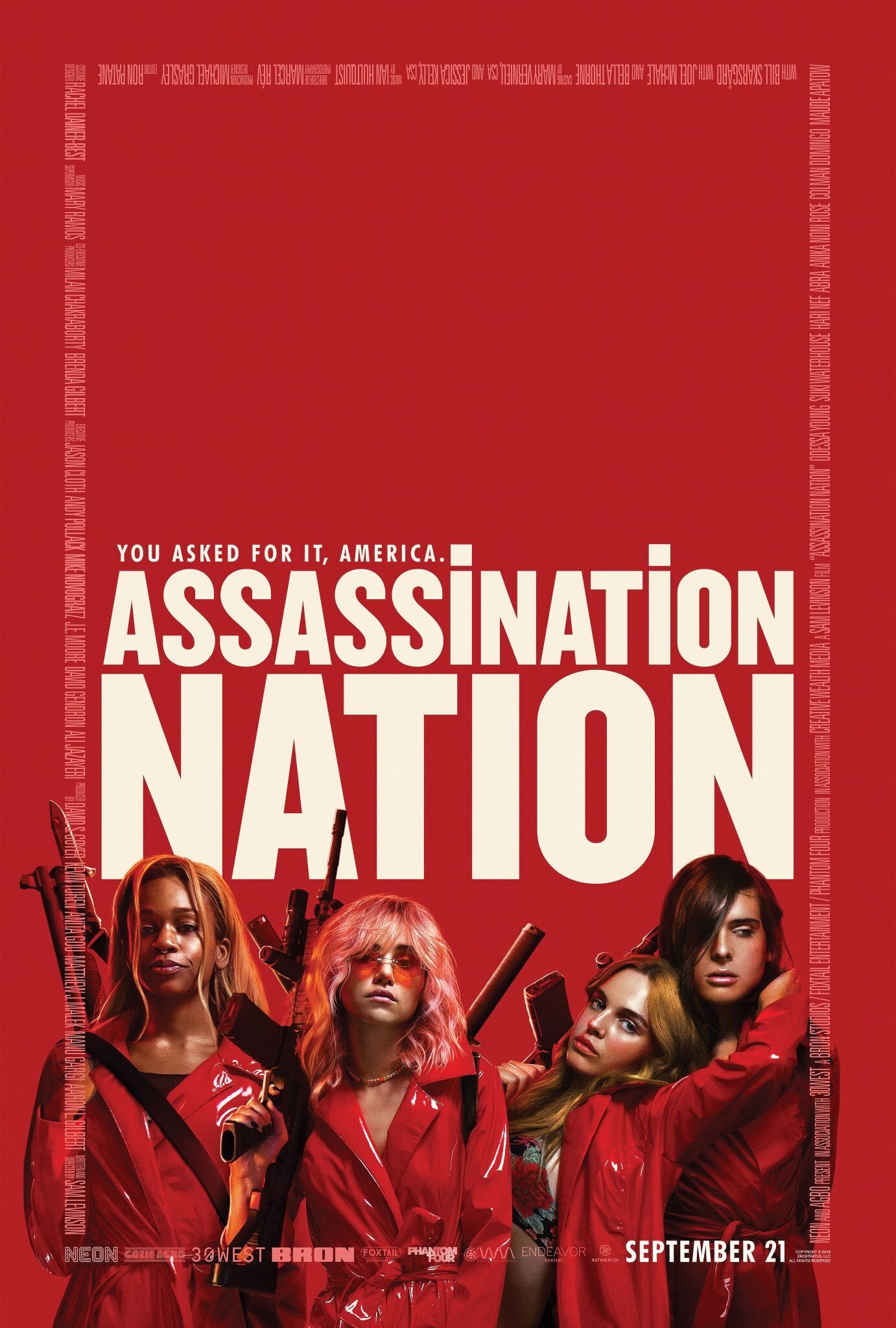 Assassination Nation (2018) แอสแซสซิเนชั่น เนชั่น - ดูหนังออนไลน