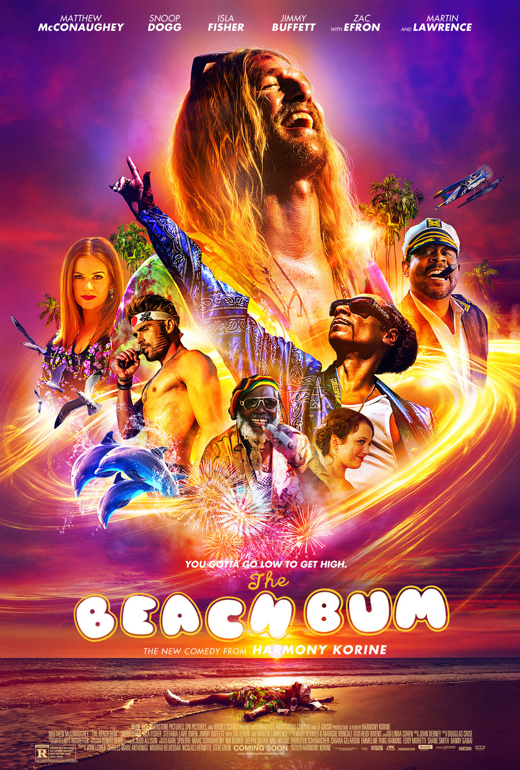 The Beach Bum (2019) - ดูหนังออนไลน