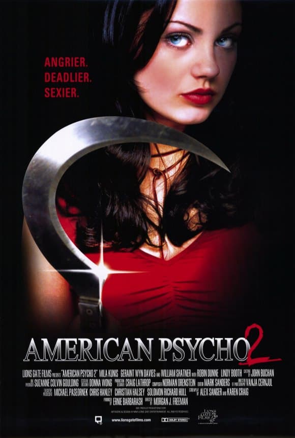 American Psycho II All American Girl (2002) อเมริกัน ไซโค 2 สวยสับแหลก - ดูหนังออนไลน